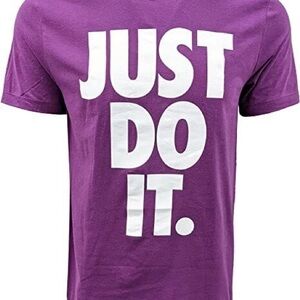 Nike Purple Just Do It T-Shirt